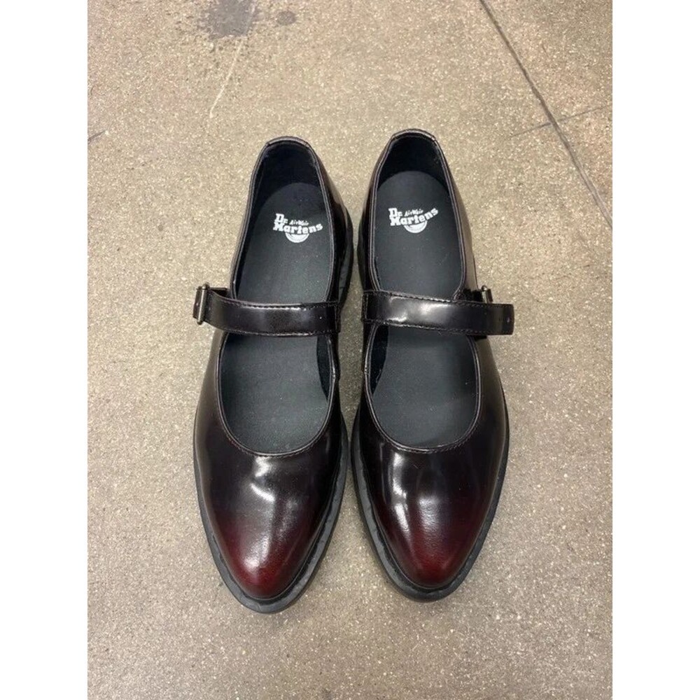 Dr. Martens Elphie Mary Jane’s Ombre Patent Leather Shoes Womens 9